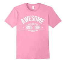 18th Birthday Gift Shirt Awesome Since 1999 18 Year Old Tee