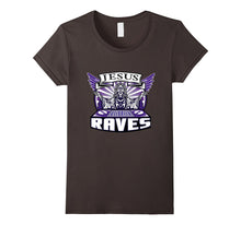 Jesus Raves EDM Dubstep Electronic Music T Shirt