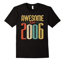 Awesome Since 2006 T-Shirt 11 Years Old 11st Birthday Tee