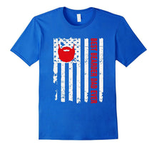 Best Bearded Dad Ever American Flag T-Shirt