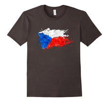 Czech Splash Flag Tourist T-Shirt