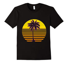 5 Different Colors Available Retro Sunset T-Shirt