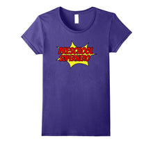 PRESCHOOL SUPERHERO Funny Comic Halloween Costume T-Shirt