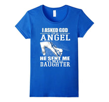 Funny Shirt Fathers Day Gifts From Daughter T Shirt Angel
