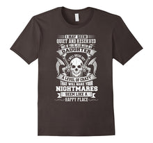 If You Mess With My Daughter Crazy Parent Protection T-Shirt