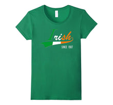 30th Birthday Gift Shirt Irish Since 1987 30 Years Old
