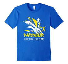 Parkour T-Shirt - Jump, Run, Leap, Climb