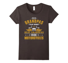 Some Grandpas Play Bingo, Real Ride Motorcycles T-Shirt