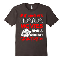 If It Involves Horror Movies, PIZZA, and a Couch Shirt