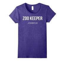 Funny Zoo Keeper Parent 2 Kids T-Shirt