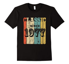 1977 Classic Vintage T-Shirt 40 Yrs Old Bday 40th Birthday