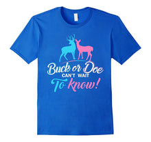 Buck or Doe Deer Baby Gender Shirt