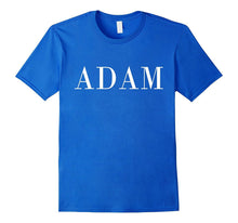 Funny ADAM Name T-Shirt for Boys and Men