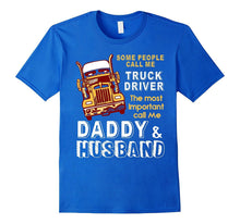 Dad Is a Truck Driver. Funny Driver Tshirt. Fathers Day Gift
