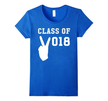 Class of 2018 Peace Sign - School Graduation T-Shirt