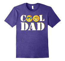 Cool Dad With Cute Emoji Funny T-Shirt Gift for Papa