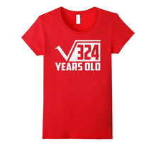 Square Root of 324 T-Shirt Funny Gift for 18th Birthday