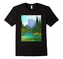 Camping Gear Tent Nature Fire Pit Outdoors T Shirt