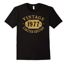 1977 40 Years Old 40th B-Day Limited Birthday Gift T-Shirt