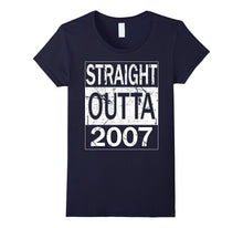Straight Outta 2007 T-Shirt Funny 2017 Birthday Kid Tee Gift