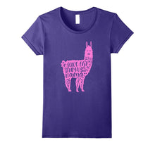 Funny Save the Drama for Your Llama Shirt Lama Hot Pink