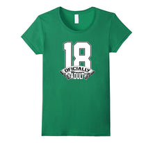 18th Birthday Officially an Adult Now White T-Shirt