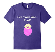 Mens Dad to Be Girl Baby Shower Pregnant Announcement Funny Shirt