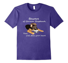 I Love My German Shepherd Funny, 2-Sided T-Shirt