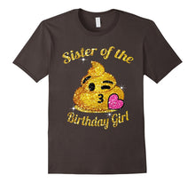 Poop Emoji Sister of the Birthday Girl Shirt