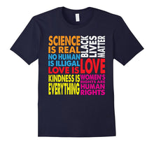 Science Is Real Black Lives Matters Human Rights LGTB TShirt