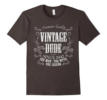 75th Birthday Gift Shirt Vintage Dude 1942 75 Year Old Shirt