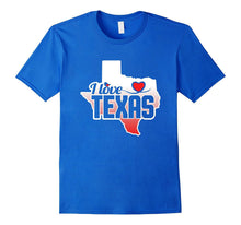 Texas T-Shirt for Texans I Love Texas