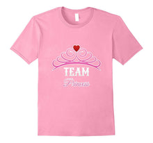 Team Princess Girl Pink Tee T Shirt for Gender Reveal Party