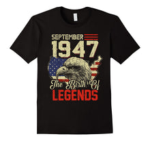 1947 SEPTEMBER the Birth of Legends Gift for 70 Years Old