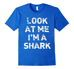 "Look at Me I'm a Shark" Funny Halloween T-Shirt