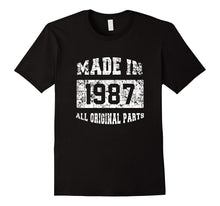 Made in 1987 All Original Parts Shirt, 30th Birthday Gift