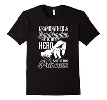 Grandfather & Granddaughter He Is Her Hero T-Shirt