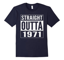 Straight Outta 1971 Birthday Gift Idea Funny T-Shirt