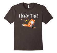 Fox T-Shirt Thanksgiving Fall Autumn TShirt Hello Fall Shirt