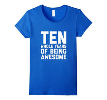 10th Birthday Shirt Gift Age 10 Year Old Boy Girl Tshirt Tee