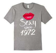 45th Birthday Gift Women Tshirt Sexy Since 1972 45 Year Old