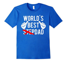 Men's World's Best Step Dad T Shirt -  Fun Christmas Gift Idea
