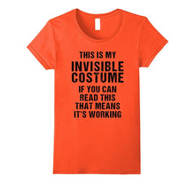 Funny Invisible Halloween Costume T Shirt for Men Women Kids