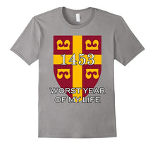 1453 Worst Year of My Life T-Shirt - Byzantine Flag Tee