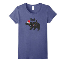Baby Bear Christmas Pajamas Shirt Matching Santa Hat Lights