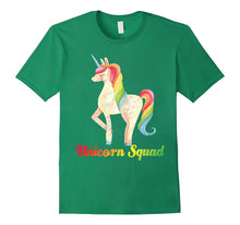 Happy Shirts Rainbow Unicorn Squad T-Shirt