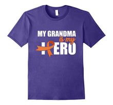 My Grandma Is My Hero T-Shirt Leukemia Cancer Awareness Gift