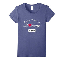 "Promoted to Mommy Est. 2017" Cute New Mom Shirt