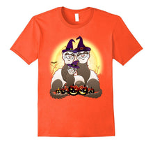 Halloween Ferret Family Shirt Witch Full Moon Pumpkin Night