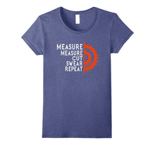 Measure Twice Cut One Swear | Woodworker Carpenter Shirt